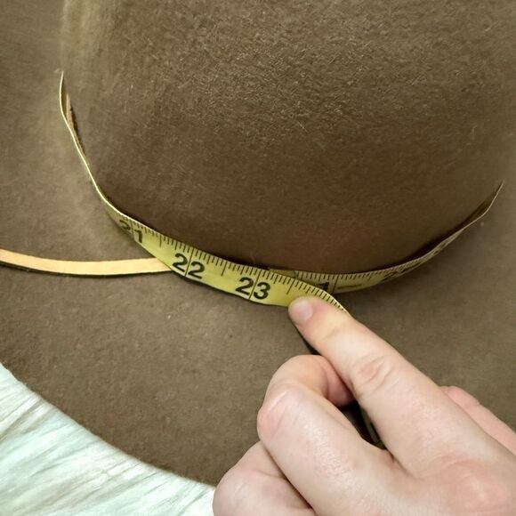 Goorin Bros Classic Felt Wool Hat with Leather Band in Brown - Picture 9 of 9